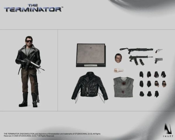 (預購) INART 1/6 魔鬼終結者-T-800 可動完成品 20260122 INART 1/6 魔鬼終結者-T-800 可動完成品