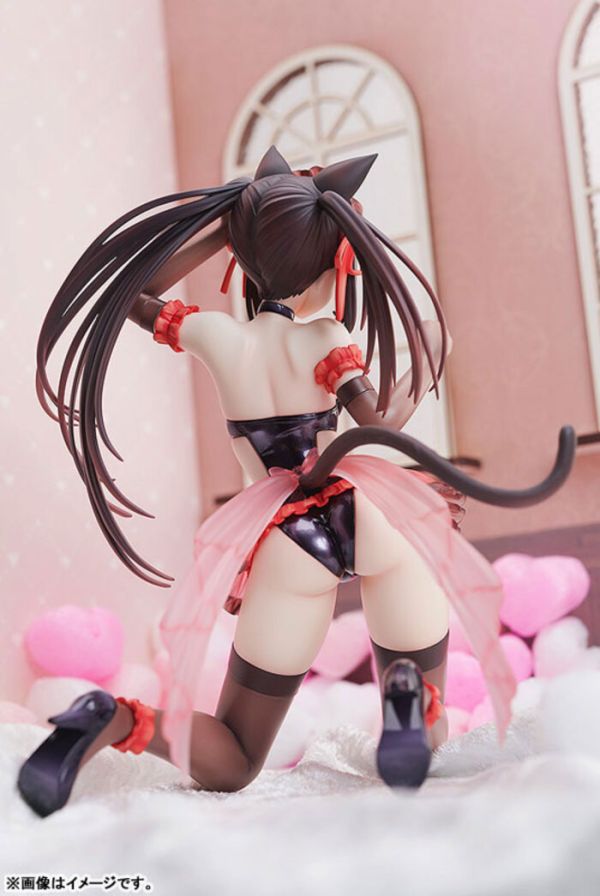 KADOKAWA 1/7 約會大作戰DATE A BULLET 赤黑新章 原作版 時崎狂三 貓耳ver. PVC完成品 KADOKAWA 1/7 約會大作戰DATE A BULLET 赤黑新章 原作版 時崎狂三 貓耳ver. PVC完成品