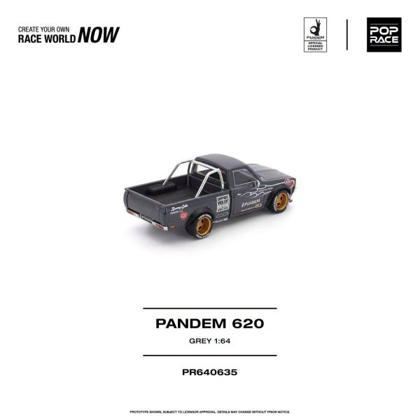 (預購) POP RACE 1/64 PANDEM 620 GREY 20261108 POP RACE 1/64 PANDEM 620 GREY