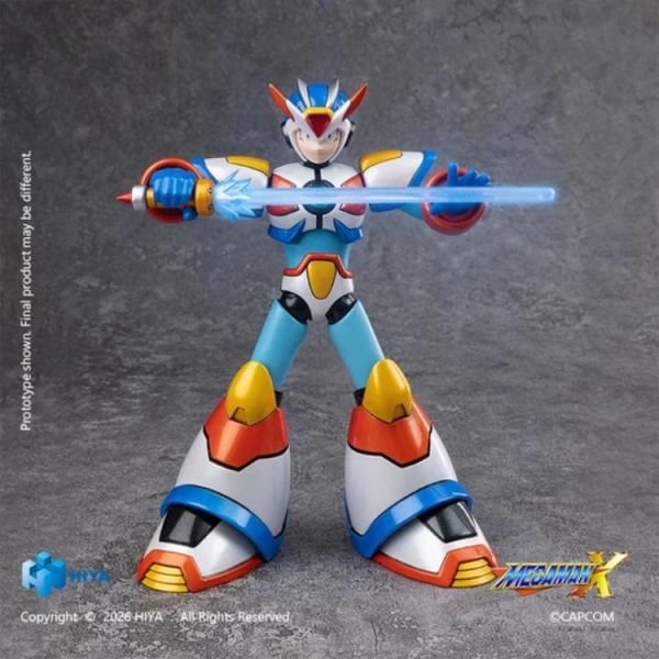 (預購) Hiya Toys E.B.S. 15cm 洛克人X 艾克斯 第三裝甲ver. 可動完成品 EBM0385 20260924 Hiya Toys E.B.S. 15cm 洛克人X 艾克斯 第三裝甲ver. 可動完成品 EBM0385