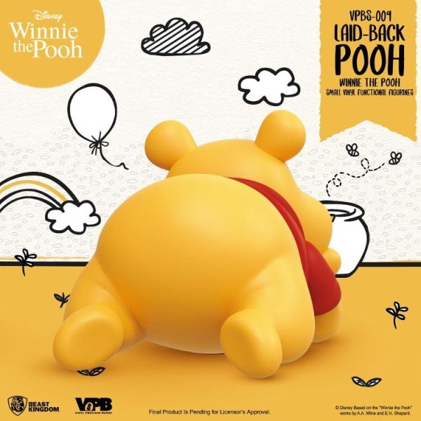 (預購) 野獸國 小熊維尼系列 小型搪膠存錢筒 悠閒維尼款 VPBS-009 20260202 野獸國 小熊維尼系列 小型搪膠存錢筒 悠閒維尼款 VPBS-009