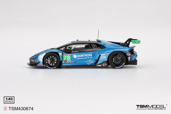 (預購) TSM 1/43 藍寶堅尼 Lamborghini Huracán GT3 EVO2 #78 Forte Racing 2025 IMSA Daytona 24 Hrs TSM430874 20251121 TSM 1/43 藍寶堅尼 Lamborghini Huracán GT3 EVO2 #78 Forte Racing 2025 IMSA Daytona 24 Hrs TSM430874