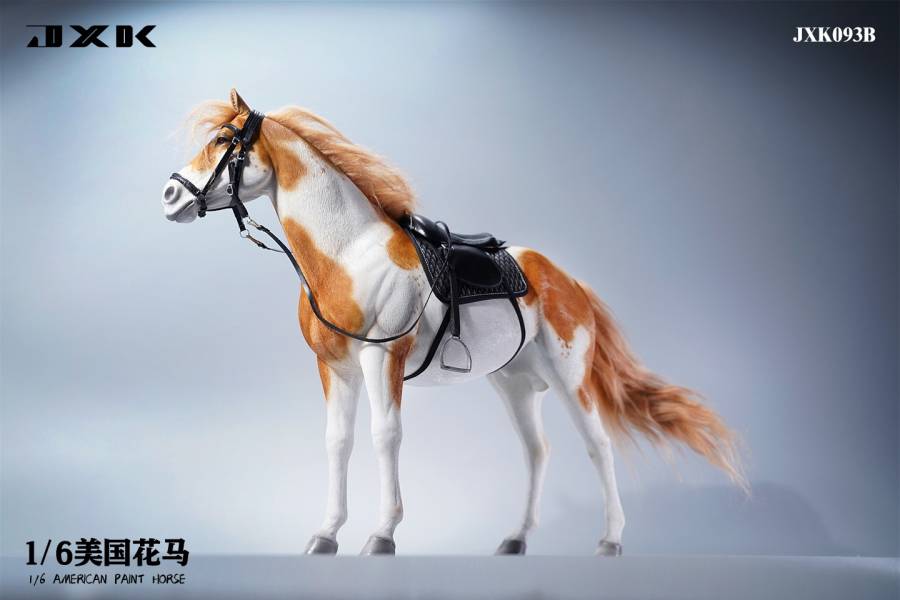 JXK 1/6 美國花馬 動物系列 塗裝完成品 全4種 分別販售 JXK,1/6,美國花馬,動物系列,塗裝完成品,全4種,分別販售,