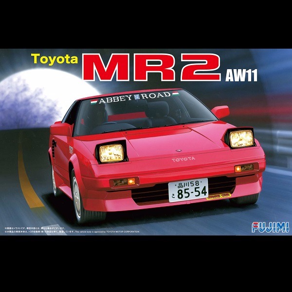 1/24 Toyota MR2 AW11 FUJIMI ID110 富士美 組裝模型 FUJIMI,1/24,ID,TOYOTA,,MR2,AW11