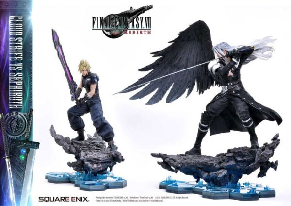 SQUARE ENIX MASTERLINE 1/4 太空戰士7 重生 克勞德 VS 賽菲羅斯 PVC完成品 SQUARE ENIX MASTERLINE 1/4 太空戰士7 重生 克勞德 VS 賽菲羅斯 PVC完成品