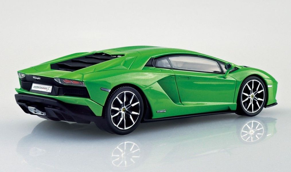 AOSHIMA 青島 1/32 Snap Kit 12-D Lamborghini 藍寶堅尼 Aventador S 珍珠綠 組裝模型 AOSHIMA,青島,1/32,Snap Kit,系列,12-D,藍寶堅尼,Aventador S, 珍珠綠, 組裝模型,