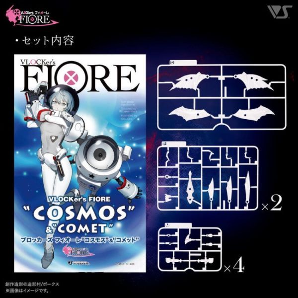 VLOCKers FIORE Cosmos & Comet Chaos Wing套組 配件 VLOCKers FIORE Cosmos & Comet Chaos Wing套組 配件