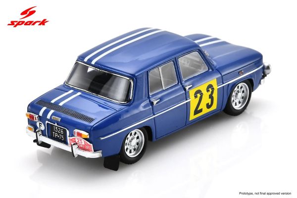 (預購) SPARK 1/43 雷諾 Renault 8 Gordini 1300 No.23 7th Monte Carlo Rally 1967 S5550 20260924 SPARK 1/43 雷諾 Renault 8 Gordini 1300 No.23 7th Monte Carlo Rally 1967 S5550