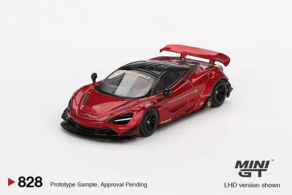 MINIGT 1/64 麥拉倫 McLaren 720S 自由步行 LB★Works 寶石紅 MGT00828-L MINIGT 1/64 麥拉倫 McLaren 720S 自由步行 LB★Works 寶石紅 MGT00828-L