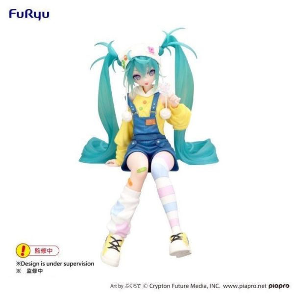 Furyu 景品 初音未來 泡麵蓋公仔 棒棒糖ver. 2506 Furyu 景品 初音未來 泡麵蓋公仔 棒棒糖ver.