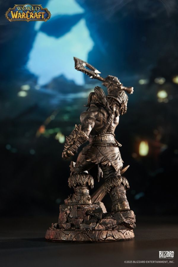 Blizzard暴雪遊戲 1/10 魔獸世界 格羅瑪什 地獄咆哮 銅色雕像 Blizzard暴雪遊戲 1/10 魔獸世界 格羅瑪什 地獄咆哮 銅色雕像