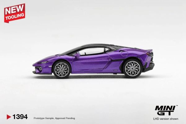 (預購) MINIGT 1/64 藍寶堅尼 Lamborghini Temerario Viola Pasifae｜LHD MGT01394-L / 吊卡版 MGT01394-BL / RHD MGT01394-R｜分別販售 20261008 MINIGT 1/64 藍寶堅尼 Lamborghini Temerario Viola Pasifae｜LHD MGT01394-L / 吊卡版 MGT01394-BL / RHD MGT01394-R｜分別販售