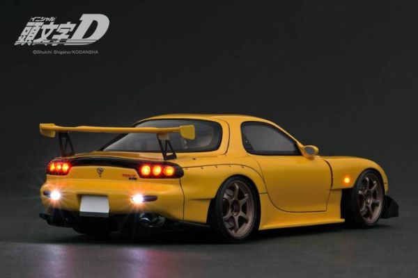 ignition model 1/18 頭文字D RX-7 FD3S 高橋啓介 LED全燈版本 IG3801 ignition model 1/18 頭文字D RX-7 FD3S 高橋啓介 LED全燈版本 IG3801