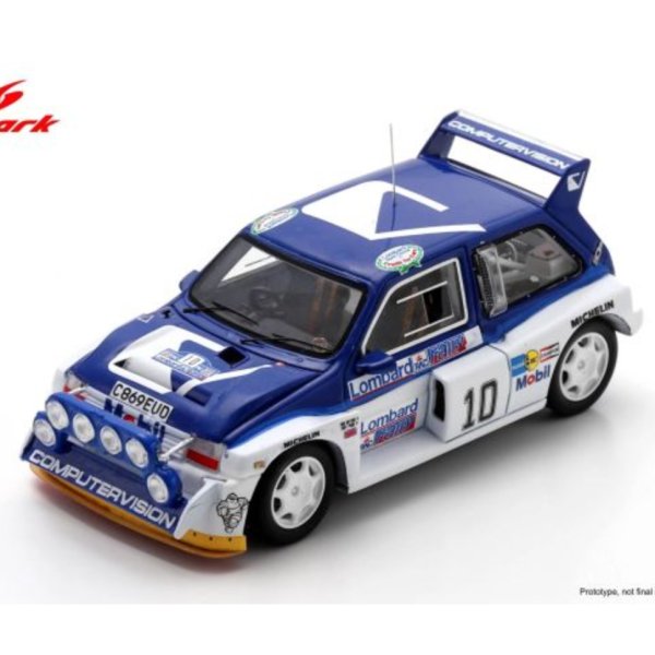 (預購) SPARK 1/43 MG Metro 6R4 No.10 3rd RAC Rally 1985 S8157 20260924 SPARK 1/43 MG Metro 6R4 No.10 3rd RAC Rally 1985 S8157