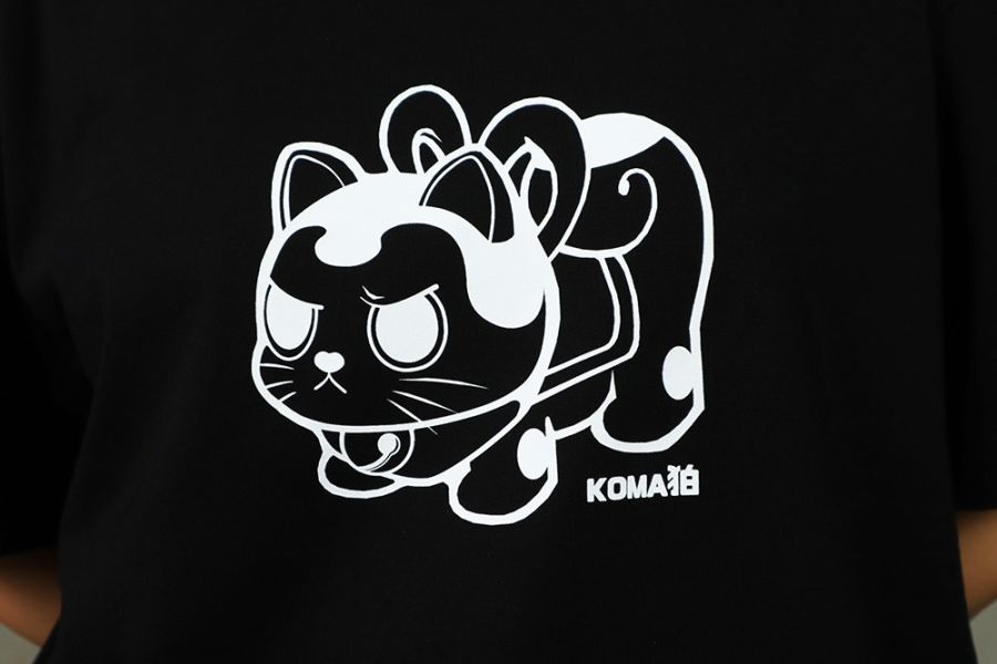 NEXTee KONEKO 單色KOMA 短袖T恤 白色＆黑色 NEXTee KONEKO 單色KOMA 短袖T恤 白色＆黑色