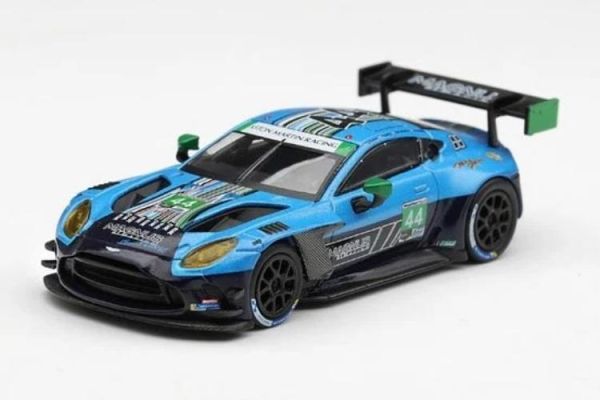 (預購) MINIGT 1/64 奧斯頓·馬丁 Aston Martin Vantage GT3 Evo #44 Magnus Racing 2025 IMSA Daytona 24 Hrs LHD MGT01334-L 20260716 MINIGT 1/64 奧斯頓·馬丁 Aston Martin Vantage GT3 Evo #44 Magnus Racing 2025 IMSA Daytona 24 Hrs LHD MGT01334-L