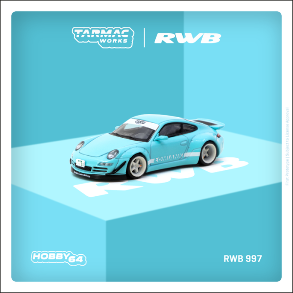 TARMAC WORKS 1/64 保時捷 RWB 997 Lomianki T64-057-LO TARMAC WORKS 1/64 保時捷 RWB 997 Lomianki T64-057-LO