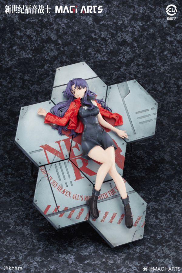MAGI ARTS 1/6 新世紀福音戰士 新劇場版 EVA EVANGELION 葛城美里 PVC完成品 MAGI ARTS 1/6 新世紀福音戰士 新劇場版 EVA EVANGELION 葛城美里 PVC完成品