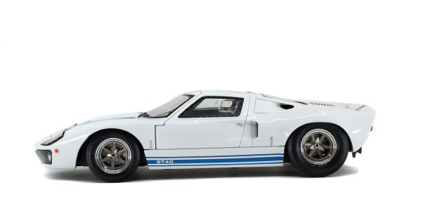 (預購) SOLIDO 1/18 福特 FORD GT40 MK.1 WHITE / BLUE STRIPES 1968 20261026 SOLIDO 1/18 福特 FORD GT40 MK.1 WHITE / BLUE STRIPES 1968