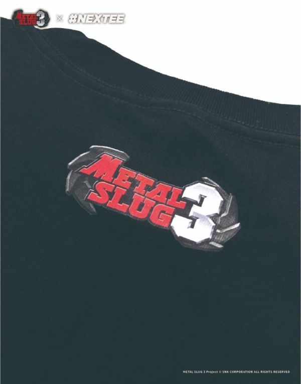 NEXTee 合金彈頭MetalSlug ENEMY-V 短袖T恤 黑&白 分別販售 NEXTee 合金彈頭MetalSlug ENEMY-V 短袖T恤 黑&白 分別販售