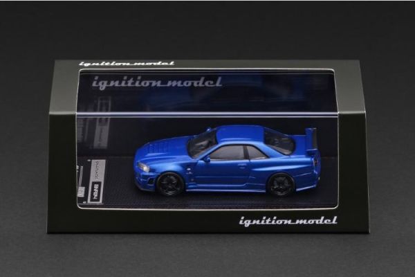 (預購) ignition model 1/64 日產 Nissan Skyline GT-R (BNR34) NISMO customized Blue Metallic 金屬藍 IG4174 20260405 ignition model 1/64 日產 Nissan Skyline GT-R (BNR34) NISMO customized Blue Metallic 金屬藍 IG4174