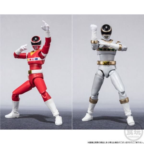 BANDAI SHODO SUPER 電磁戰隊 人物套組 BANDAI SHODO SUPER 電磁戰隊 人物套組