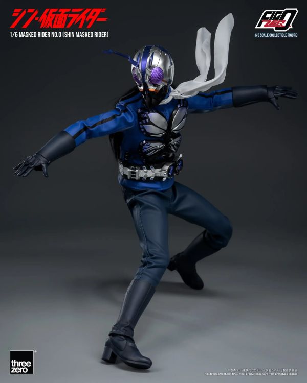 threezero FigZero 1/6 新假面騎士 假面騎士0號 threezero FigZero 1/6 新假面騎士 假面騎士0號