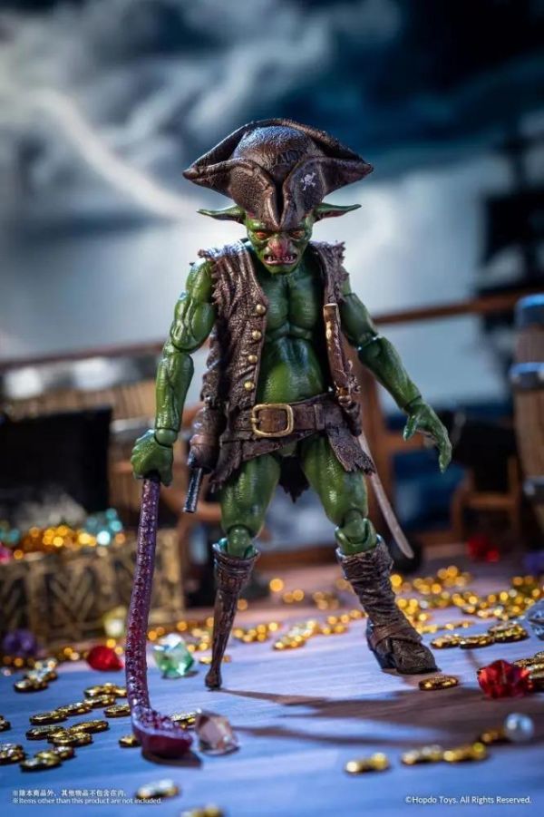(預購) HopDo Toys 1/12 哥布林族系列 海盜哥布林 可動完成品 20261015 HopDo Toys 1/12 哥布林族系列 海盜哥布林 可動完成品