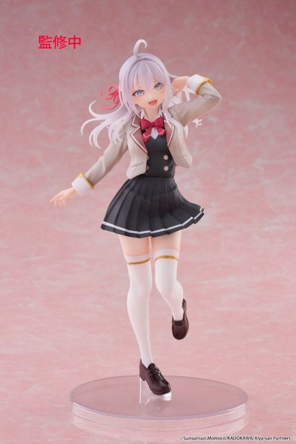 TAITO 景品 不時輕聲地以俄語遮羞的鄰座艾莉同學 Coreful Figure 艾莉 制服Ver. 2509 TAITO 景品 不時輕聲地以俄語遮羞的鄰座艾莉同學 Coreful Figure 艾莉 制服Ver.