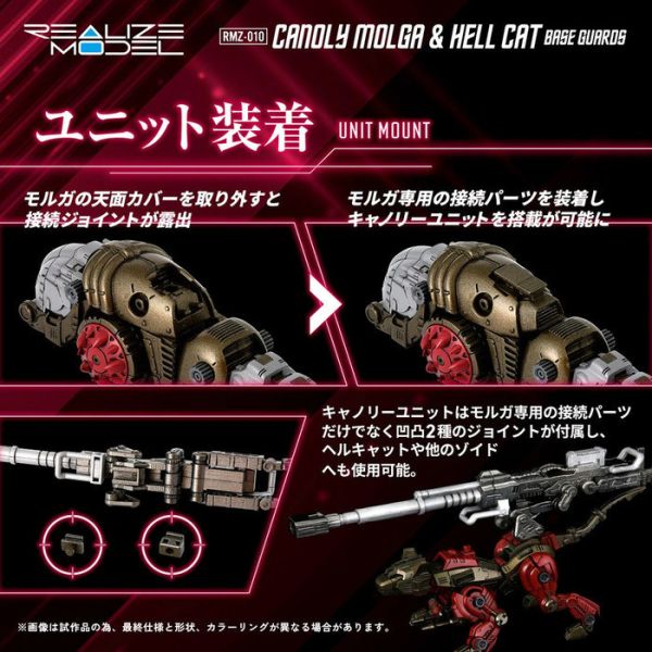 TAKARATOMY T-SPARK ZOIDS 洛伊德 RMZ-010 CANOLY MOLGA & HELL CAT base guards set 忍者豹&天蠶 套組 組裝模型 TAKARATOMY T-SPARK ZOIDS 洛伊德 RMZ-010 CANOLY MOLGA & HELL CAT base guards set 忍者豹&天蠶 套組 組裝模型