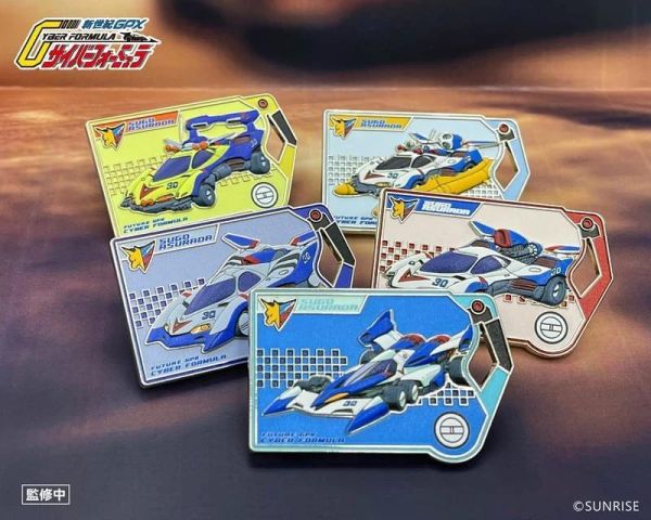 (預購) DA13 閃電霹靂車 阿斯拉金屬浮雕徽章 套組 TV版 20261124 DA13 閃電霹靂車 阿斯拉金屬浮雕徽章 套組 TV版