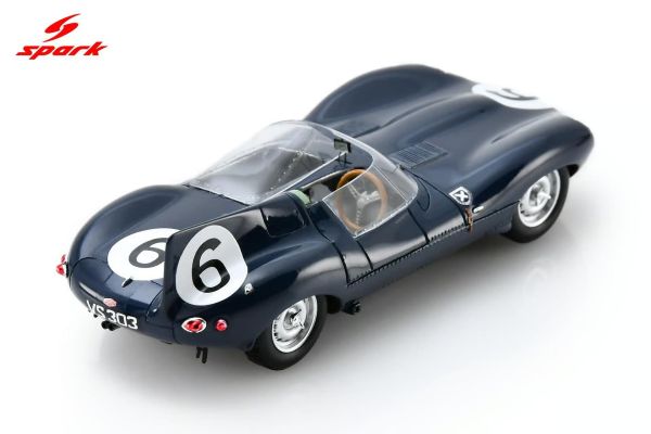 (預購) Spark 1/43 Jaguar D-type No.6 Le Mans 24H 1958 S2937 20260823 Spark 1/43 Jaguar D-type No.6 Le Mans 24H 1958 S2937
