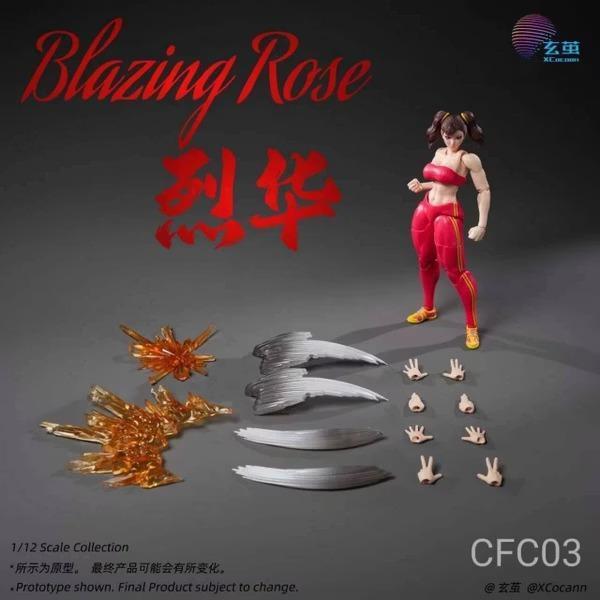 (預購) 玄繭工作室 1/12 格鬥少女 烈華 CFC03 可動完成品 20261001 玄繭工作室 1/12 格鬥少女 烈華 CFC03 可動完成品