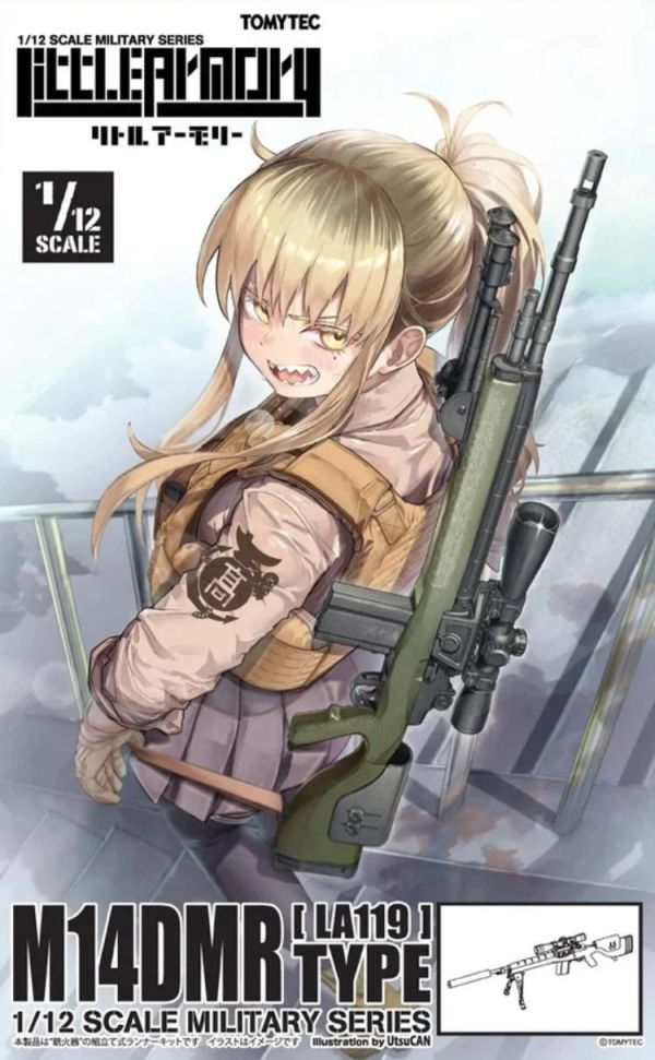 (預購) Tomytec 1/12 迷你武裝 LA119 M14 DMR TYPE 組裝模型 20260624 Tomytec 1/12 迷你武裝 LA119 M14 DMR TYPE 組裝模型