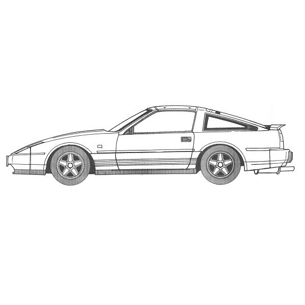 1/24 NISSAN Fairlady 300ZR 1986 高端車版本 富士美 FUJIMI 組裝模型 FUJIMI,1/24,RS,Ford,GT40,1966,Nissan,S15,Silvia,HONDA,Cyber,CR-X,Si, NISSAN,R32,SKYLINE,GT-R,