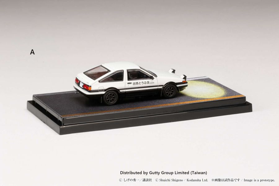 Hobby JAPAN 1/64 豐田 Toyota SPRINTER TRUENO GT APEX (AE86) / 頭文字D場景系列 藤原拓海 VS 須藤京一 伊呂波山道戰 HJ641052DB Hobby JAPAN 1/64 豐田 Toyota SPRINTER TRUENO GT APEX (AE86) / 頭文字D場景系列 藤原拓海 VS 須藤京一 伊呂波山道戰 HJ641052DB