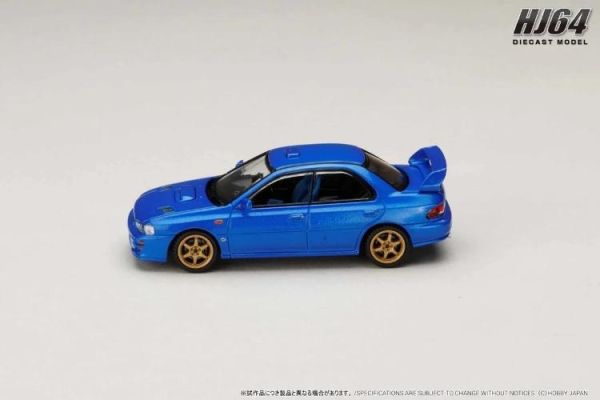 (預購) Hobby JAPAN 1/64 本田 SUBARU IMPREZA WRX Type RA STi Ver.Ⅵ Limited 1999 SONIC BLUE MICA HJ646013BBL 20260709 Hobby JAPAN 1/64 本田 SUBARU IMPREZA WRX Type RA STi Ver.Ⅵ Limited 1999 SONIC BLUE MICA HJ646013BBL
