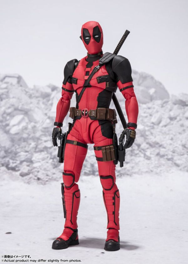BANDAI S.H.F 死侍與金鋼狼 DEADPOOL&WOLVERINE 死侍 可動完成品 BANDAI S.H.F 死侍與金鋼狼 DEADPOOL&WOLVERINE 死侍 可動完成品