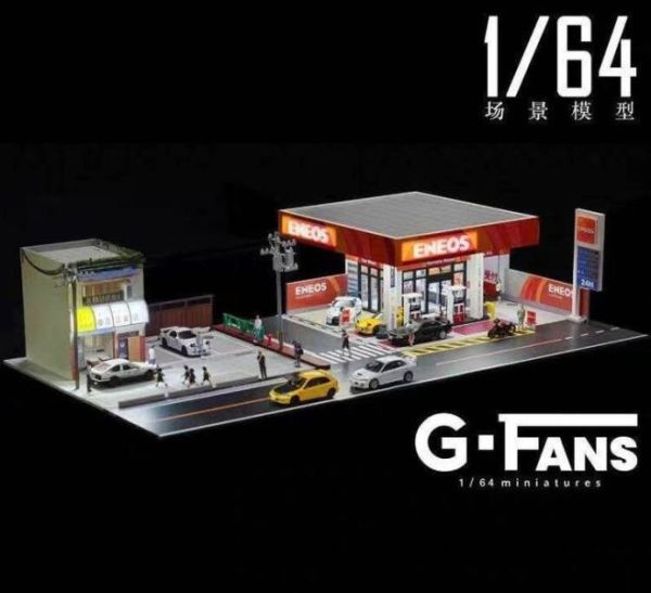 (預購) GFans 1/64 頭文字D 藤原豆腐店 仿真建築場景模型 (預購) GFans 1/64 頭文字D 藤原豆腐店 仿真建築場景模型