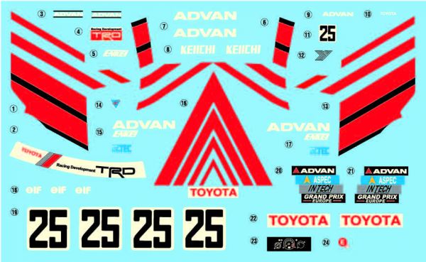 1/24 ADVAN COROLLA LEVIN 3門 新底盤機構 FUJIMI ID291 富士美 組裝模型 FUJIMI,1/24,RS,BMW,325i,VW,GOLF,GTI,三菱,STARION,1985,