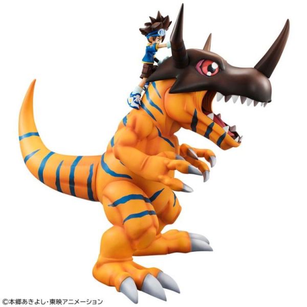 (預購) [再販] MEGAHOUSE G.E.M.數碼寶貝大冒險 暴龍獸＆八神太一 PVC完成品 20260610 [再販] MEGAHOUSE G.E.M.數碼寶貝大冒險 暴龍獸＆八神太一 PVC完成品