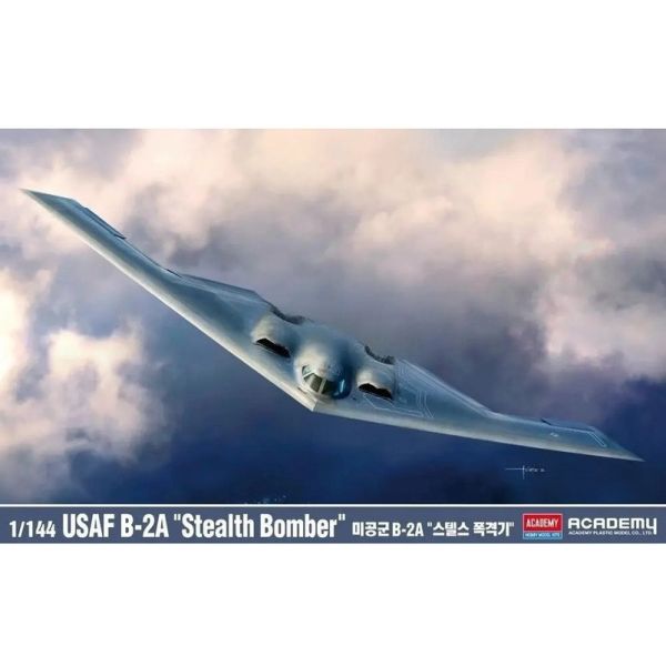 (預購) Academy 1/144 美國空軍 USAF B-2A Stealth Bomber 隱形戰略轟炸機 組裝模型 (預購) Academy 1/144 美國空軍 USAF B-2A Stealth Bomber 隱形戰略轟炸機 組裝模型