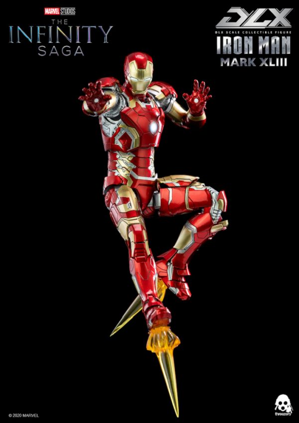 [再販] threezero 1/12 DLX 漫威 MARVEL 鋼鐵人 Mark 43 可動完成品 THREEZERO,112,DLX,漫威,MARVEL,鋼鐵人,Mark 43,