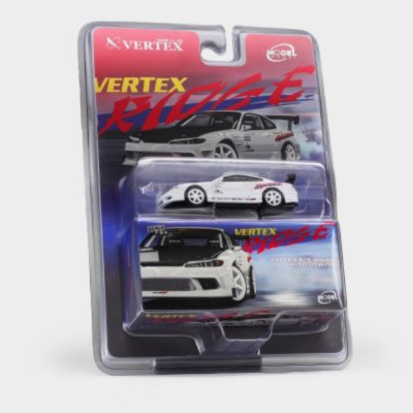 (預購) Model Model 1/64 Vertex S15 White with GT Wing MM64-S15-002 20260906 Model Model 1/64 Vertex S15 White with GT Wing MM64-S15-002