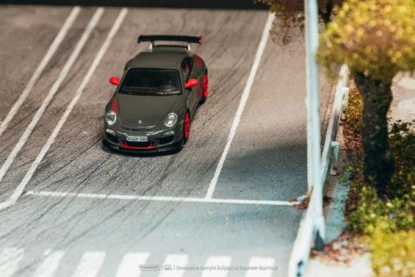 (預購) [吊卡版] TARMAC WORKS 1/64 保時捷 GLOBAL64 Porsche 911 GT3 RS (997.2) Grey T64G-091-GY 20260426 [吊卡版] TARMAC WORKS 1/64 保時捷 GLOBAL64 Porsche 911 GT3 RS (997.2) Grey T64G-091-GY