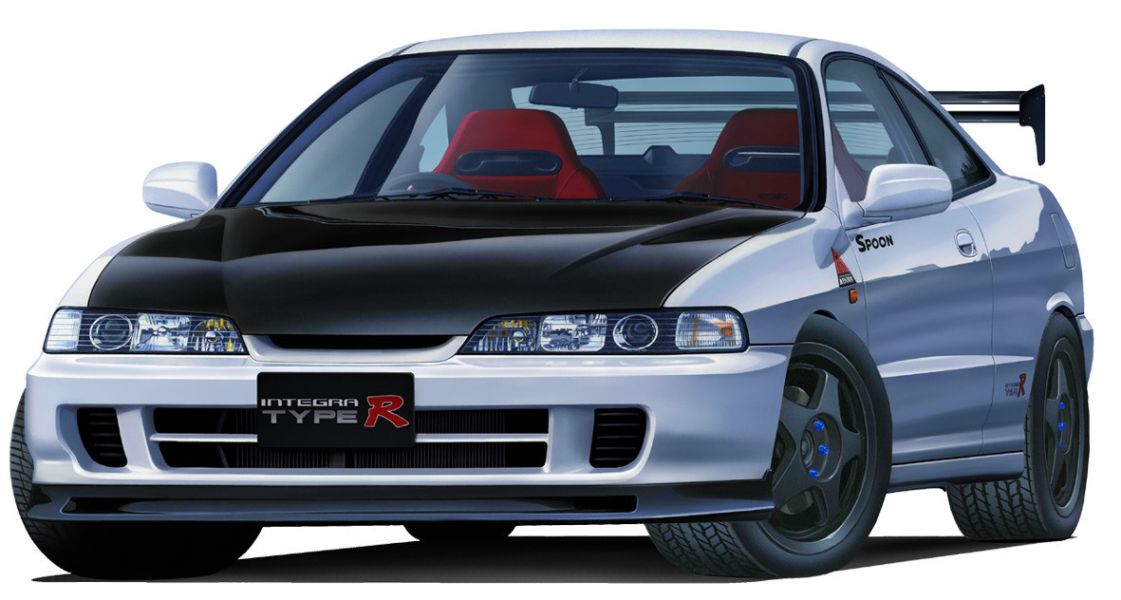 1/24 Spoon Integra TypeR DC2 付 GT-W 大尾翼 FUJIMI ID333 富士美 組裝模型 FUJIMI,1/24,RS,BMW,325i,VW,GOLF,GTI,三菱,STARION,1985,SUBARU,IMPREZA,WRX,HONDA,CR-Z