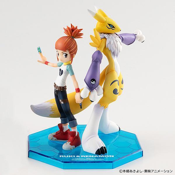 (預購) [再販] MegaHouse G.E.M 數碼寶貝馴獸師 祭師獸＆牧野留姬 完成品 20261013 [再販] MegaHouse G.E.M 數碼寶貝馴獸師 祭師獸＆牧野留姬 完成品