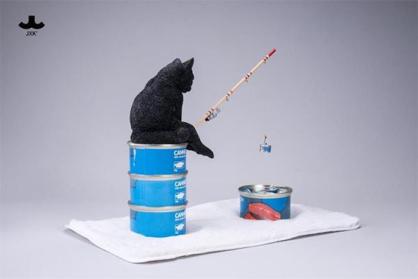 (預購) JXK 釣夢小貓 Dream-Fishing Kitten 分別販售 已塗裝完成品 20251119 JXK 釣夢小貓 Dream-Fishing Kitten 分別販售 已塗裝完成品