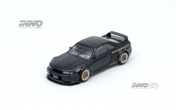 (預購) INNO64 1/64 日產 NissanPANDEM GT-R (BCNR33) Black IN64-R33P-BLA (預購) INNO64 1/64 日產 NissanPANDEM GT-R (BCNR33) Black IN64-R33P-BLA
