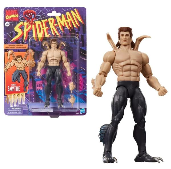 (預購) Hasbro 孩之寶 漫威 傳奇蜘蛛人 復古6吋人物 Smythe 20261029 Hasbro 孩之寶 漫威 傳奇蜘蛛人 復古6吋人物 Smythe